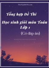 Tổng hợp Đề thi học sinh giỏi môn Toán Lớp 1 (Có đáp án)